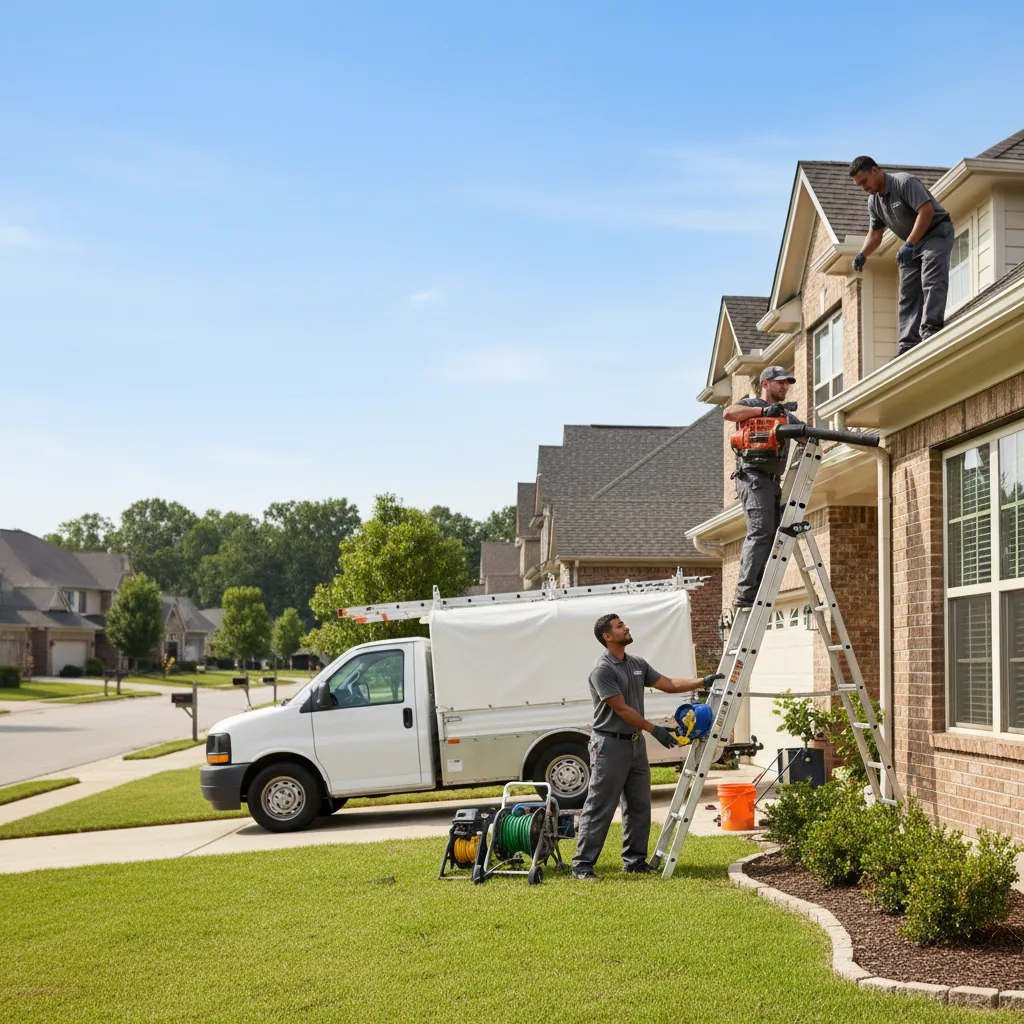 Home Gutter Service in Levant, ME near me
